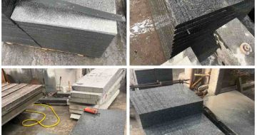 韶关 芝麻黑地铺石材