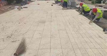 韶关黄金麻荔枝面地铺案例
