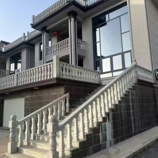 韶关 芝麻白别墅阳台栏杆，楼梯栏杆