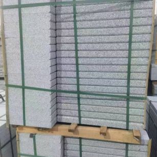 韶关 5公分芝麻白，倒斜角，室外楼梯踏步