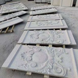 韶关 芝麻白干挂雕花板