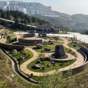 韶关仿古石铺装整体效果