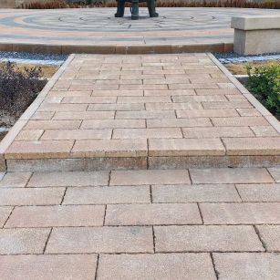 韶关仿古石铺装效果