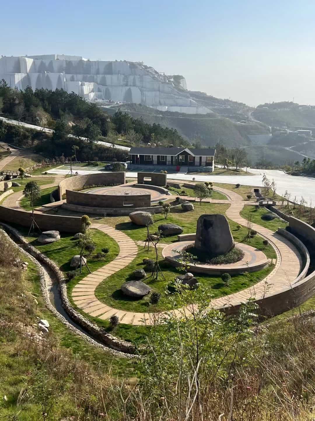 韶关仿古石铺装整体效果