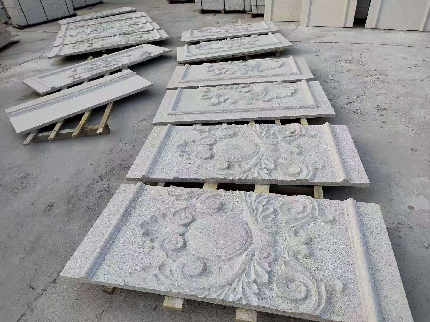 韶关 芝麻白干挂雕花板