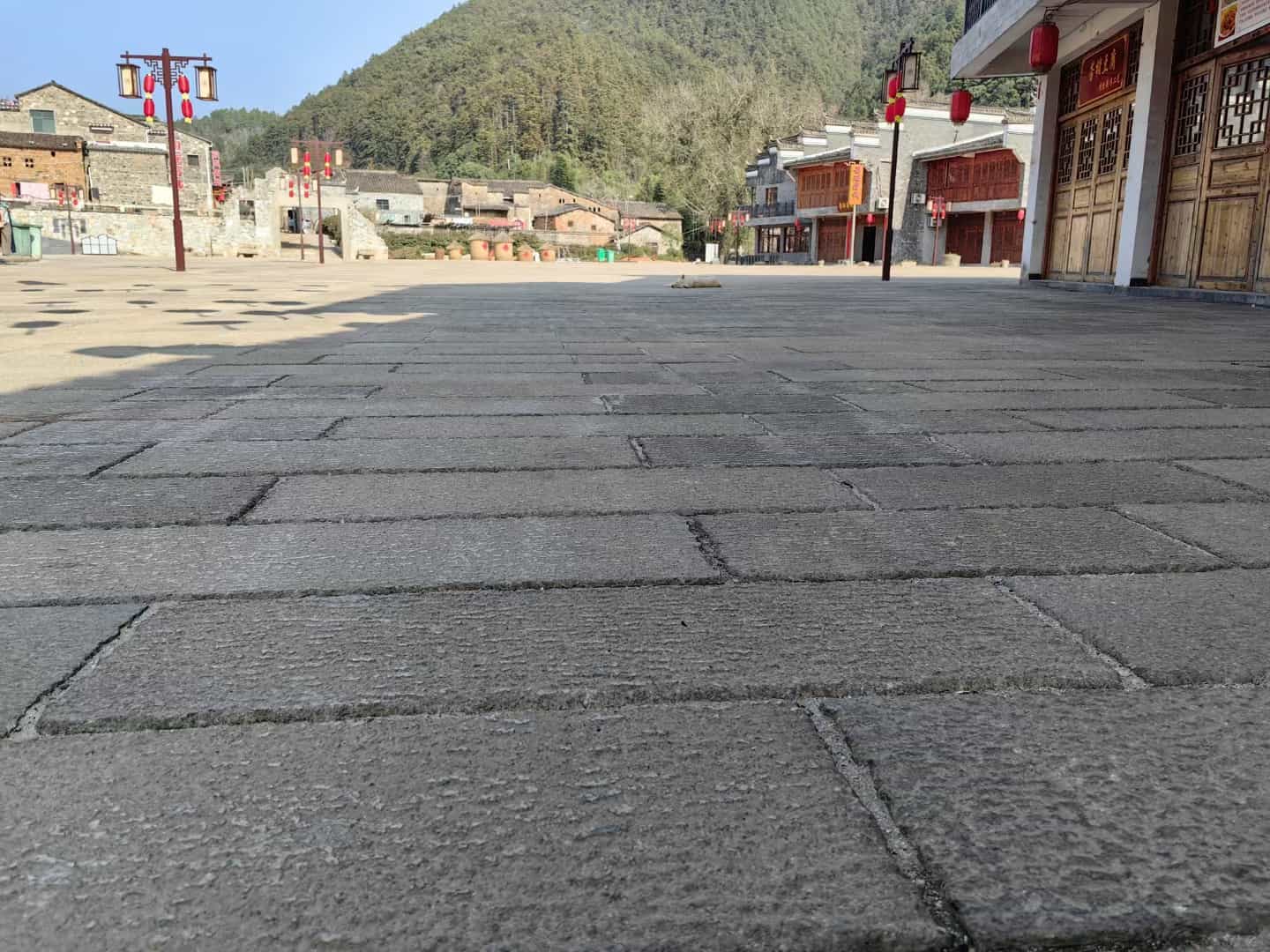 韶关仿古石铺装效果