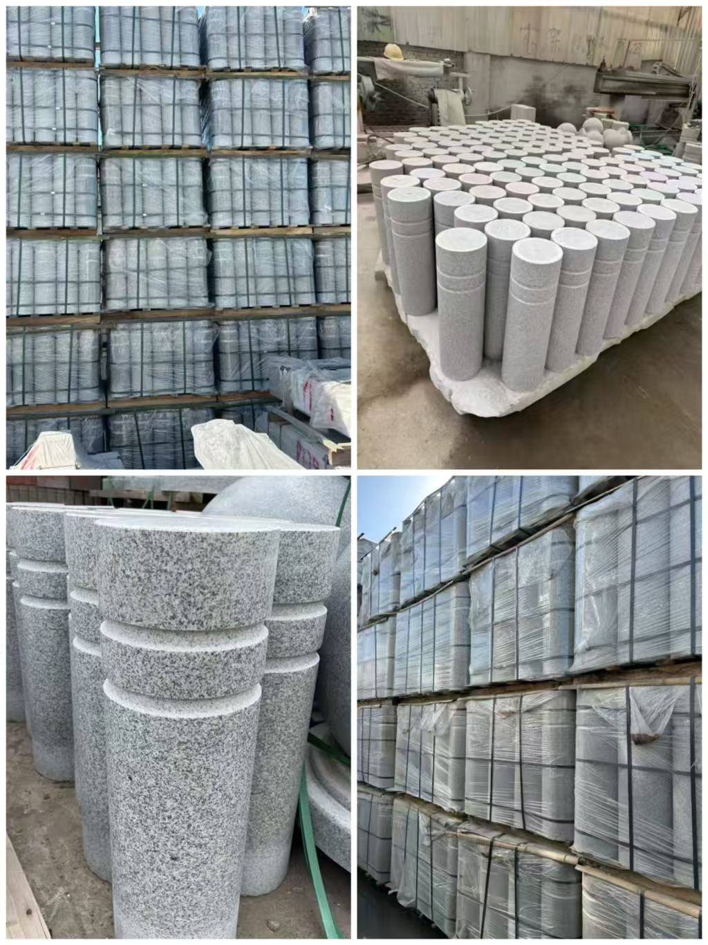 韶关 芝麻白花岗岩挡车柱、隔离柱多少钱