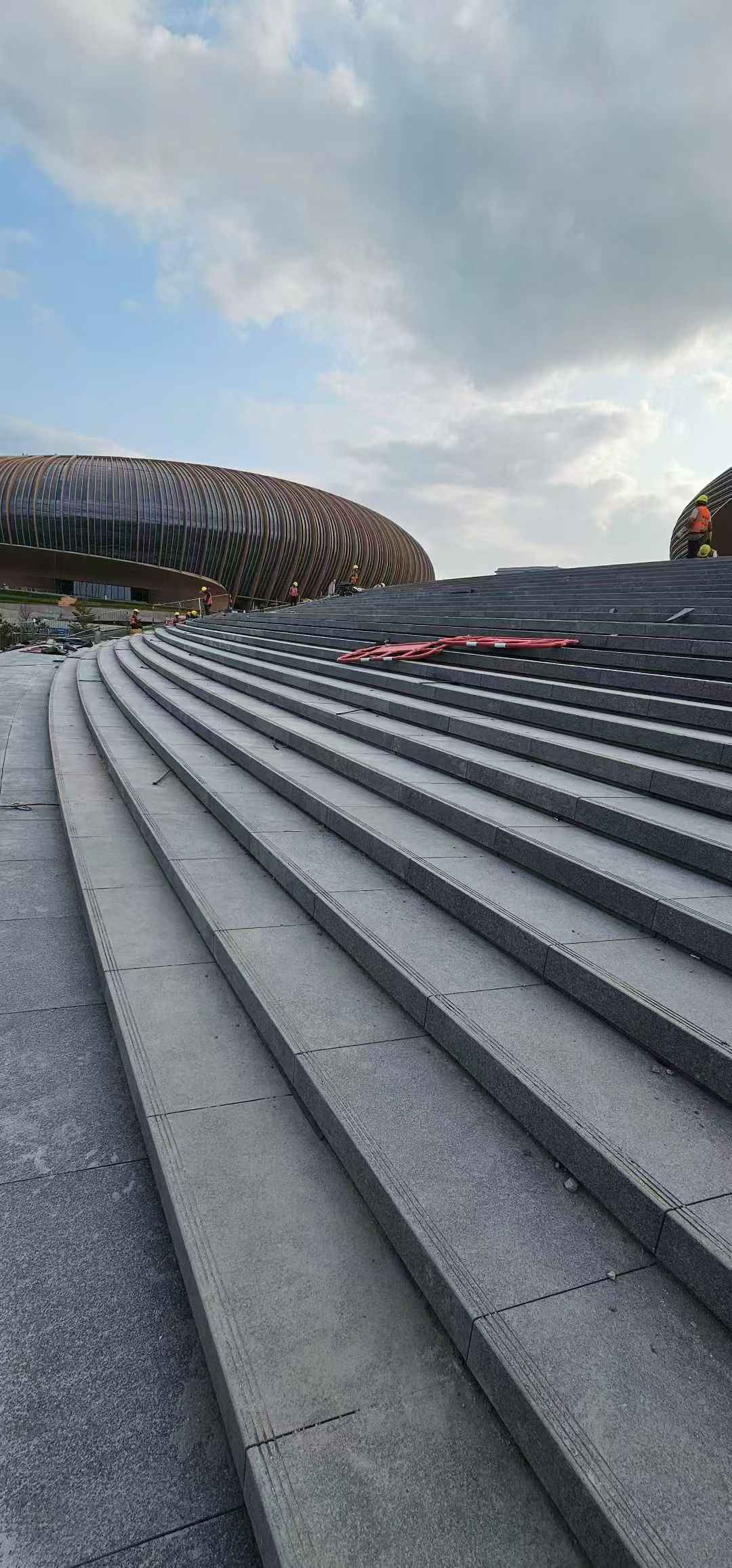 韶关 弧形整石台阶铺装效果图