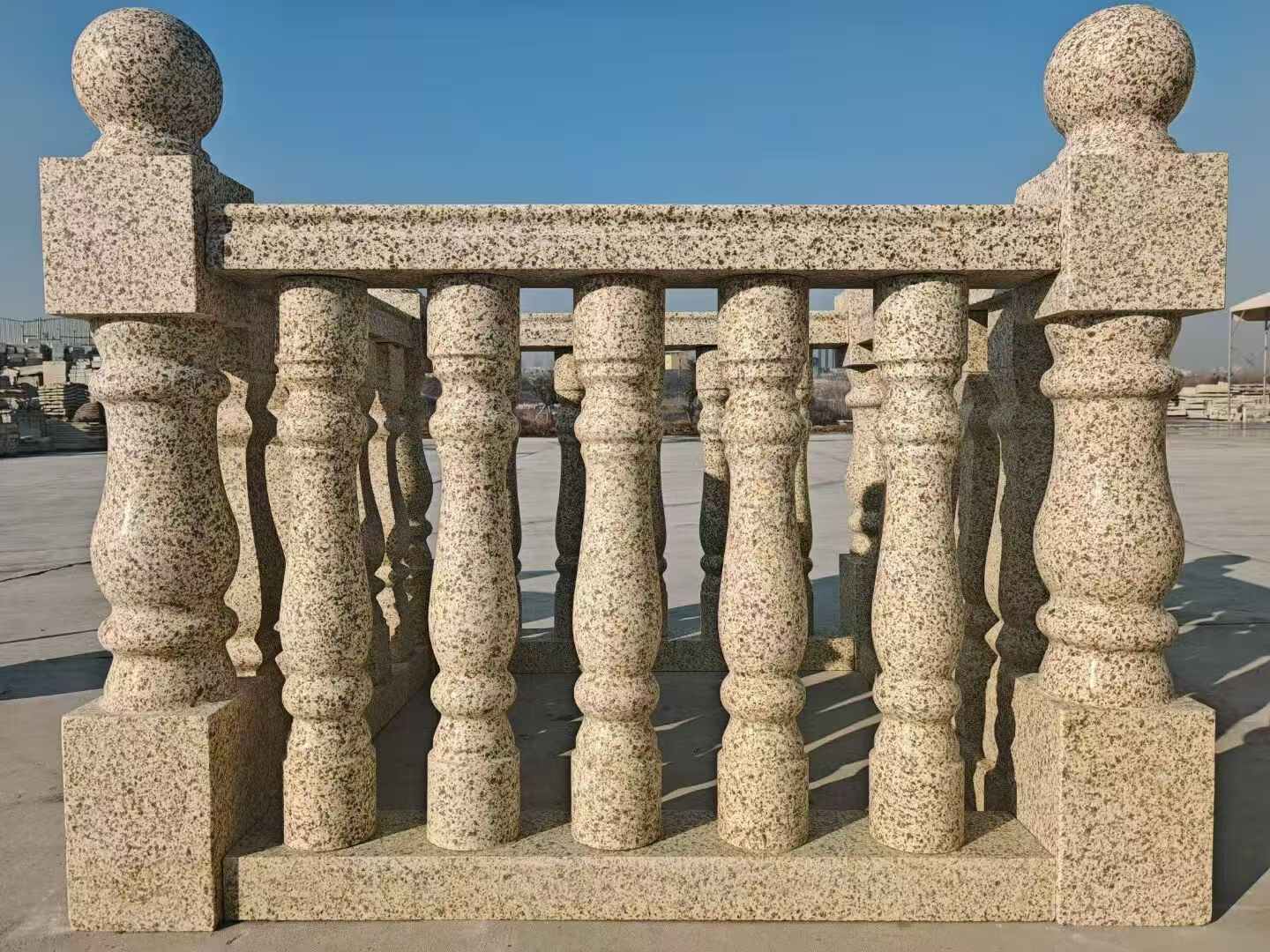 韶关 黄金麻栏杆（扶手，花瓶柱，将军柱）