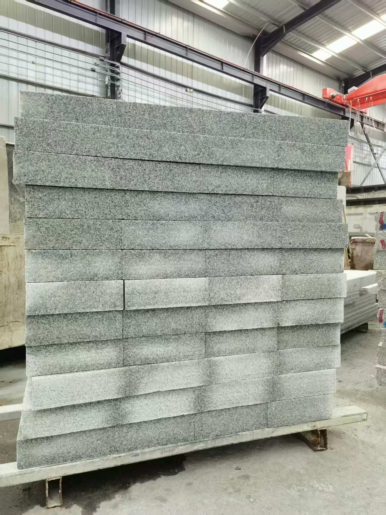 韶关 芝麻白10公分300*600广场地铺，A料定制，尺寸标准，厚薄均匀